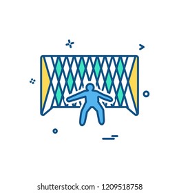 Football icon design vector