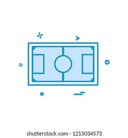 Football icon design vector