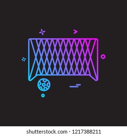 Football icon design vector