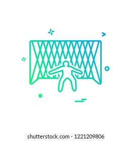 Football icon design vector