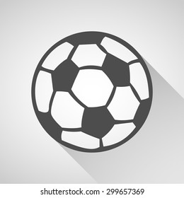 Football icon great for any use. Vector EPS10.