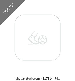 football icon - illustration
