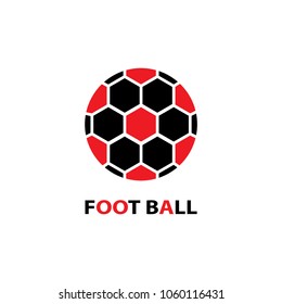 Football icon logo template