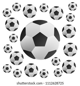 football icon made to illustration vector image