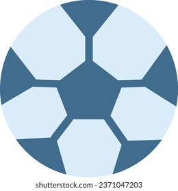 Football icon on transparent background
