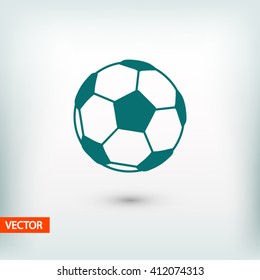 Football icon. One of set web icons
