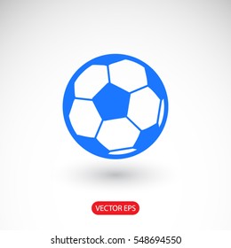 Football icon. One of set web icons