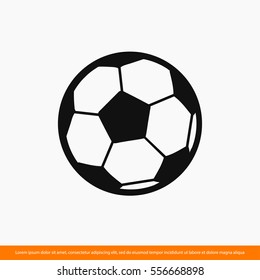 Football icon. One of set web icons