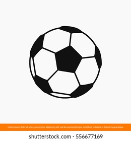 Football icon. One of set web icons