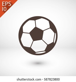 Football icon. One of set web icons