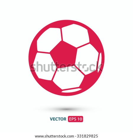 Football icon. One of set web icons