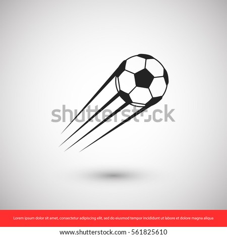 Football icon. One of set web icons