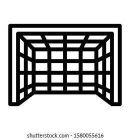 football icon outline vector design