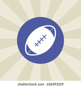 football icon. sign design. background