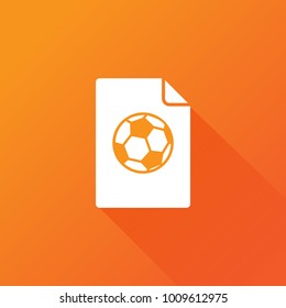 football icon. sport sign