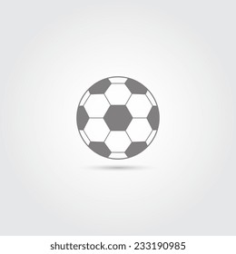 Football icon - Vector