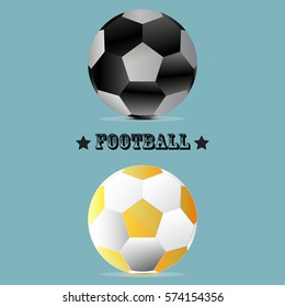 Football icon vector