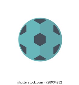 football icon vector. football flat style design
