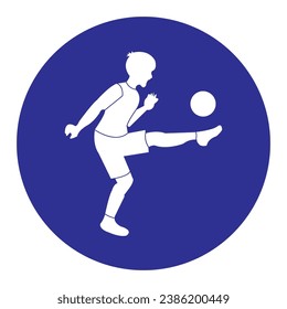 Football icon vector illustration design