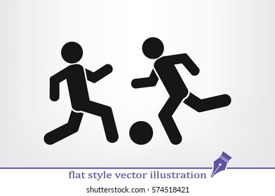 football icon vector illustration eps10. Isolated badge for website or app - stock infographics.