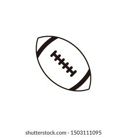 Football icon vector isolated on white background. Football vector trendy and modern design illustrations.