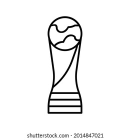 Football icon vector. Soccer illustration sign. Sport symbol or logo. 