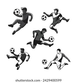 football icon vector template illustation