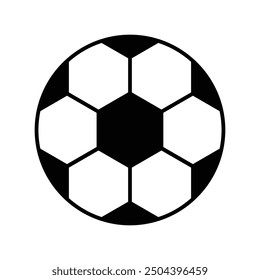 football icon with white background vector stock illustration