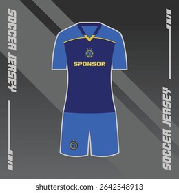 Football Jersey Design with a mix of modern patterns
