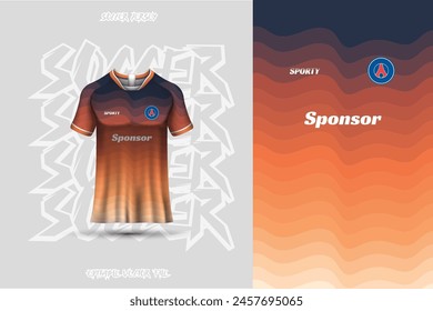 Football jersey design template, suitable for jersey design, background, poster.