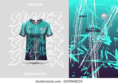 Football jersey design template, suitable for jersey design, background, poster.