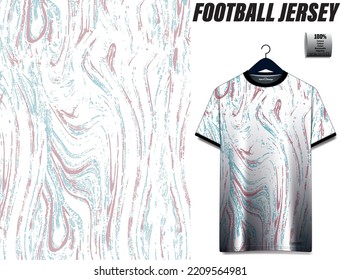 Fútbol Jersey camiseta diseño vectorial deportes fútbol uniforme frontal y textil tejido de salpicadura diseño textil textura liverpool jersey