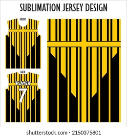 Football jersey template. Ready to print.