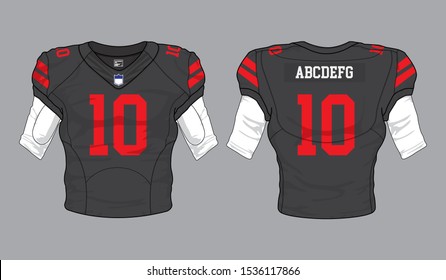 football jersey uniform club kit apparel template