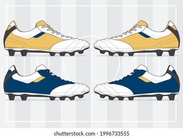 football jersey uniform shoes template set kit