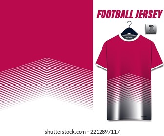Football Jersey vector design sports soccer uniform front and texture fabric textile