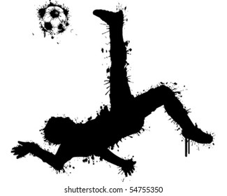 Football Kick Splatted