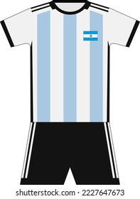 Kit de fútbol. Argentina, Selección Nacional