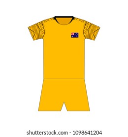 Football kit. Australia 2018