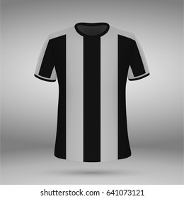 Football Kit Juventus Tshirt Template Soccer Stock Vector (Royalty Free ...