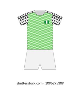 Football kit. Nigeria 2018