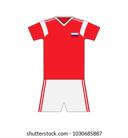 Football kit. Russia 2018