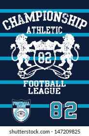 Football league 82.
Illustrator swatch of repeat stripe included.