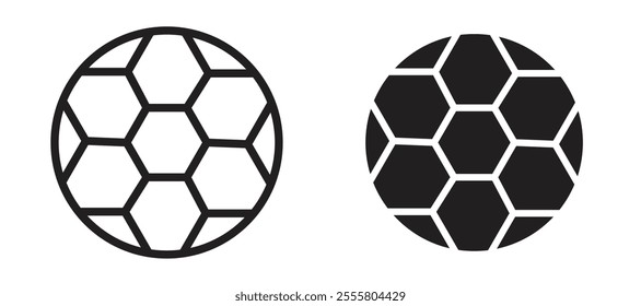 Football liner icon vector set.