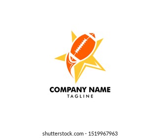 Football Logo Design Vector Template