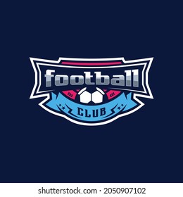 Football Logo With free vector