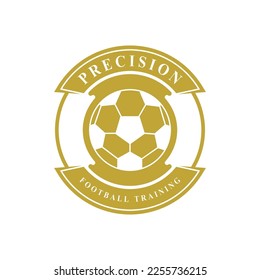 Football logo icon design and symbol soccer club vector