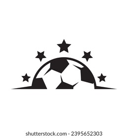 Football logo images illustration design