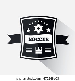 Football logo. Team play in football. Football or soccer emblem