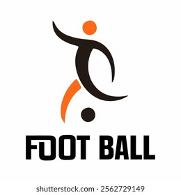 Football logo template, For communities or industries engaged in sports